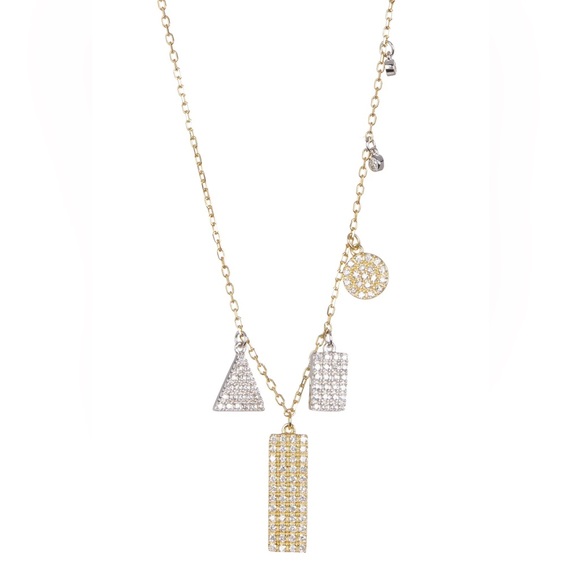 Adornia Jewelry - Pavé Swarovski Crystal Accented Necklace